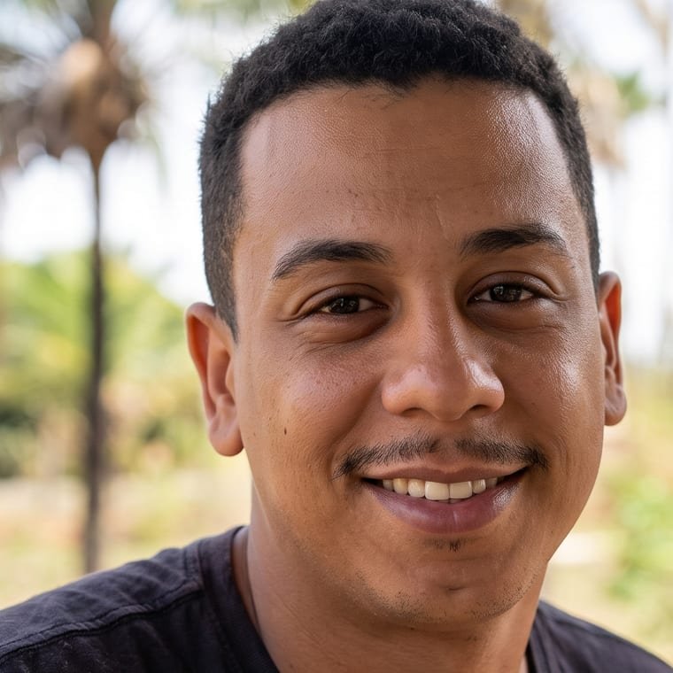 João sorrindo